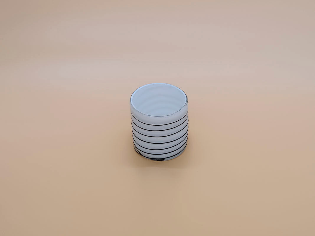 Striped Tea Light Vase