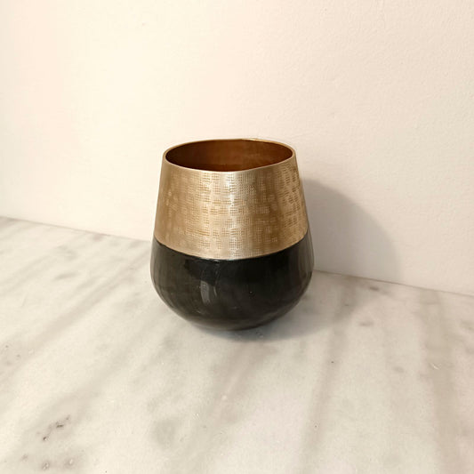 Tapered votive vase