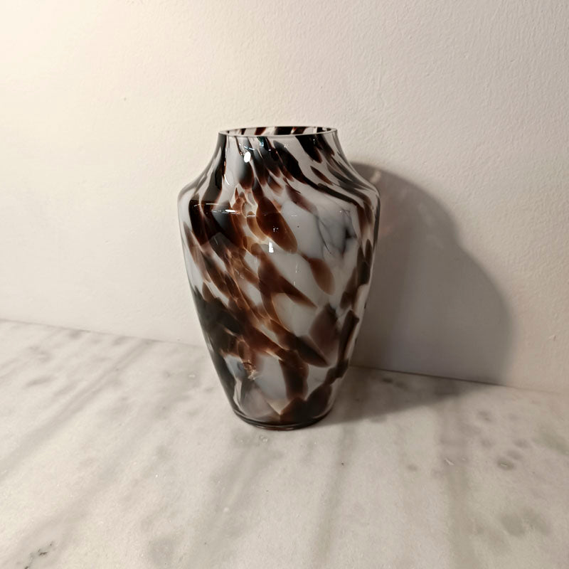 Small art glass vase